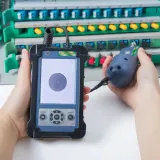 Kip-600p Fiber Inspection Fiber Optic Connector Inspection Portable End Face Detector Micr