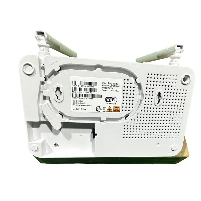 F670L Phone WiFi Zte Onu Ont Zxhn Ftth F680 Wifi 2.4G 5G Dual Band Modem Catv F670L XPON 5G Modems-boxintelecom