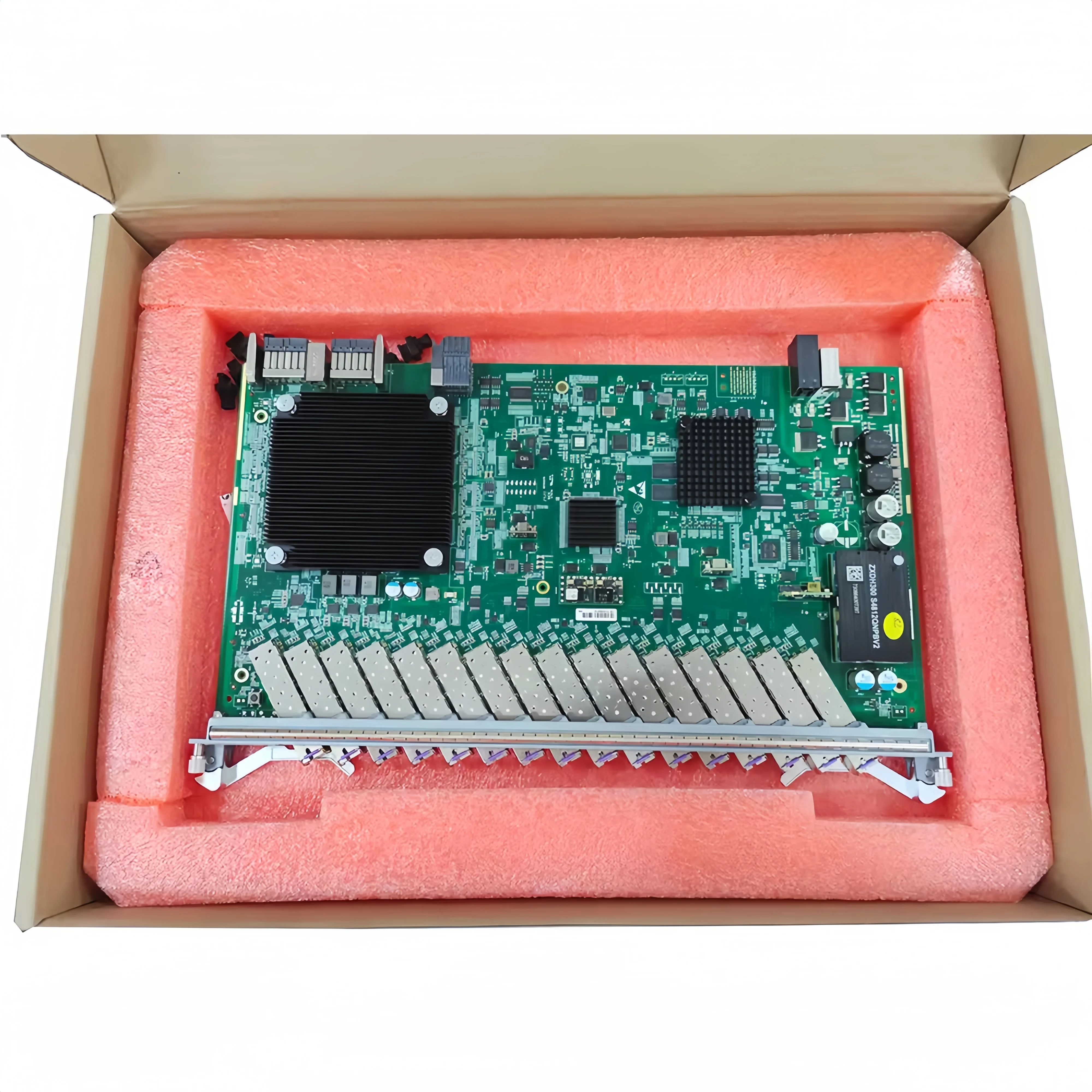 FTTH GFGM 16 Port 10g GPON PON Card SFP C+ C++ Combo Interface Service Board 600 C620 C650 OLT 200G 1:128 Split Ratio-boxintelecom