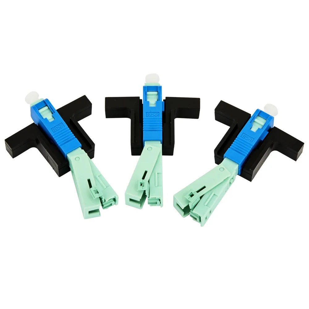 FTTH Outdoor Fiber Optic Cable Fast Wire Connector Low Loss UPC APC for 4G 3G WiFi Network