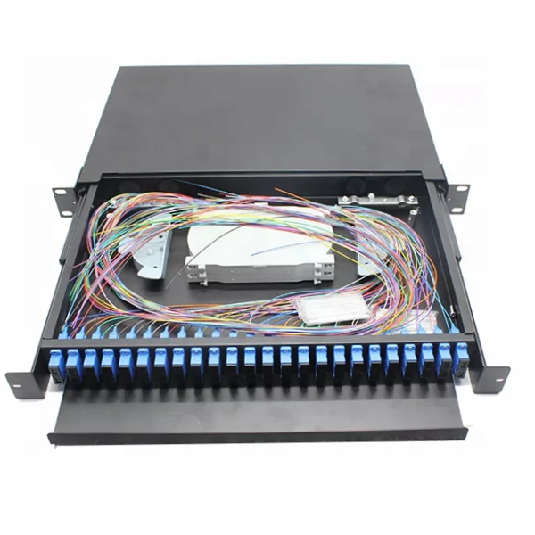solid 24 port core outdoor fiber optic wall mount patch panel optical distribution frame o