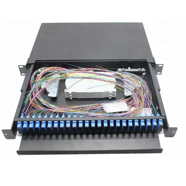 solid 24 port core outdoor fiber optic wall mount patch panel optical distribution frame o