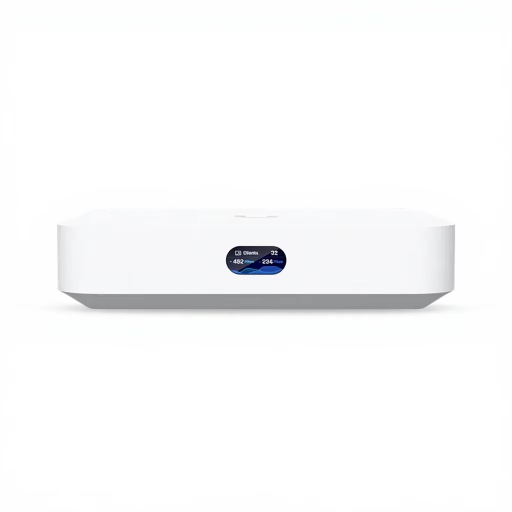 Ubiquiti UCG-MAX Gateway FTTH Network 512 GB NVMe SSD 4x 2.5G LAN 1x 2.5G WAN-boxintelecom