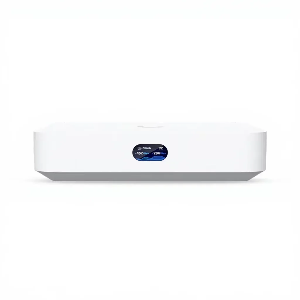 Ubiquiti UCG-MAX Gateway FTTH Network 512 GB NVMe SSD 4x 2.5G LAN 1x 2.5G WAN-boxintelecom