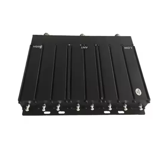 UHF Low 50W 400-470/350-380MHz Duplexer RF Combiner With 4.3-10 /N Female Connector