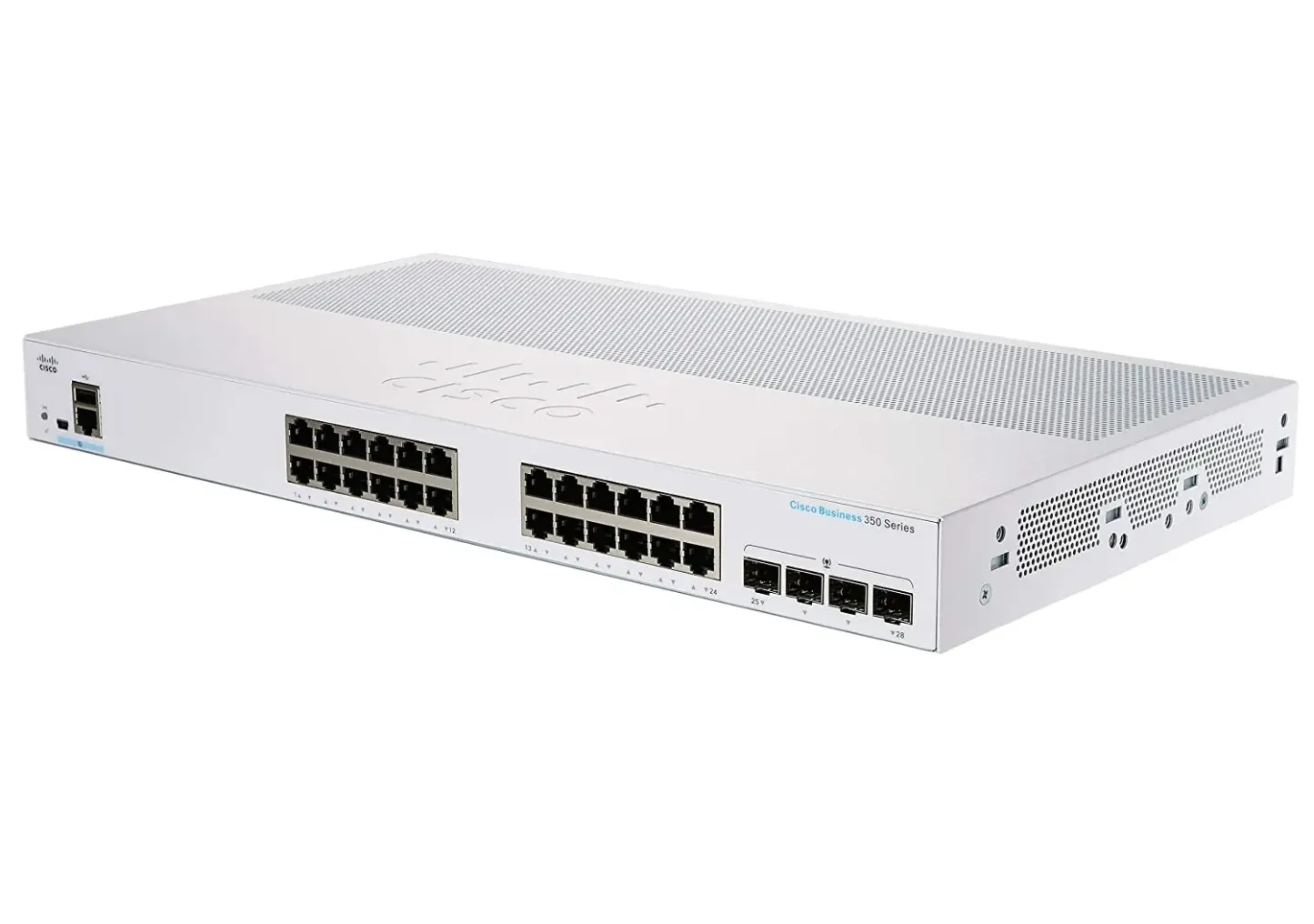 Business CBS350-24T-4G Managed Switch| 24 Port GE| 4x1G SFP| Limited Lifetime Protection CBS350-24T-4G