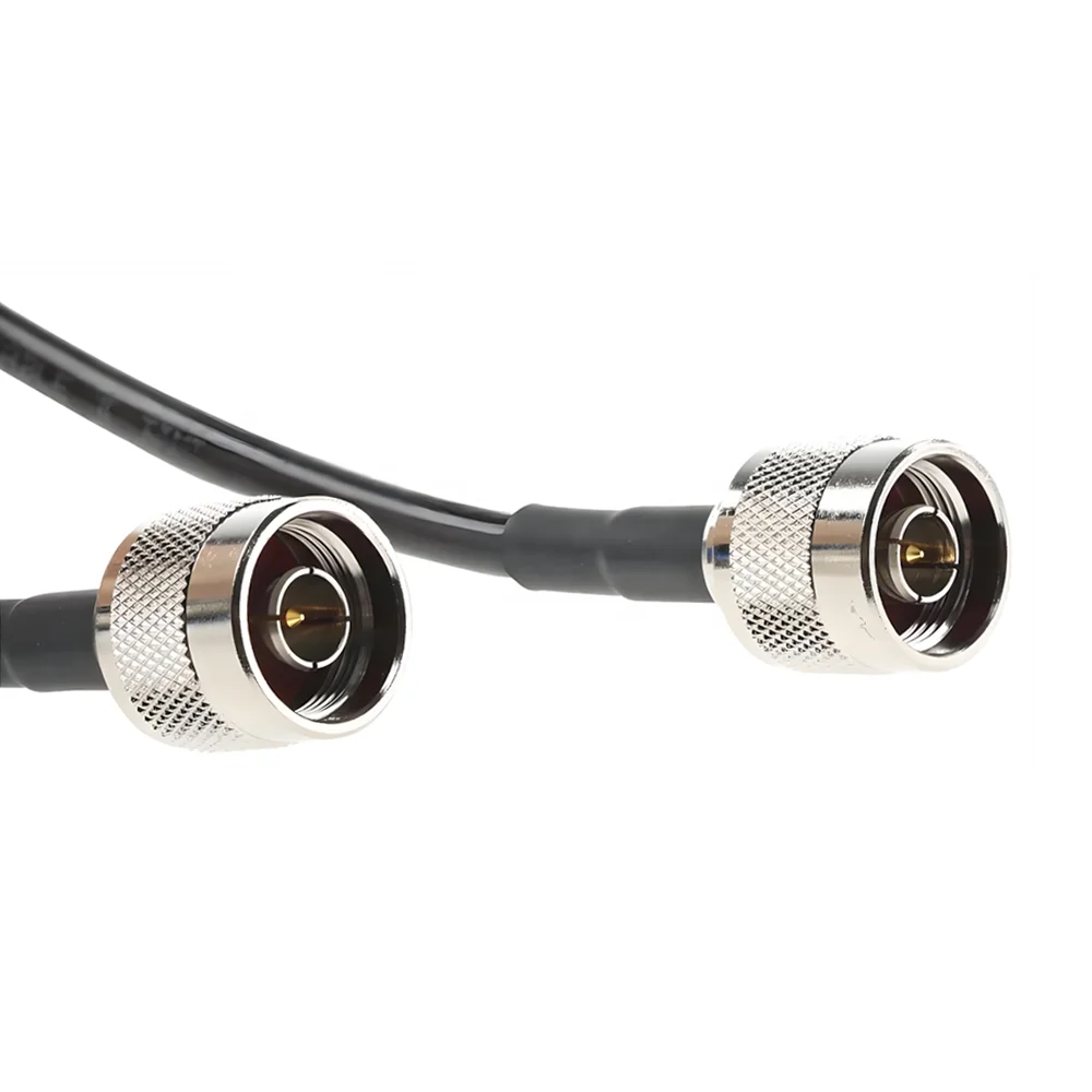 EF Series DC-6GHz RF Jumper Cables Coaxial Cable Assemblies EF223-NMNM-L 6GHz RG223 Flexible Coax Cable With N Male Connectors-boxintelecom