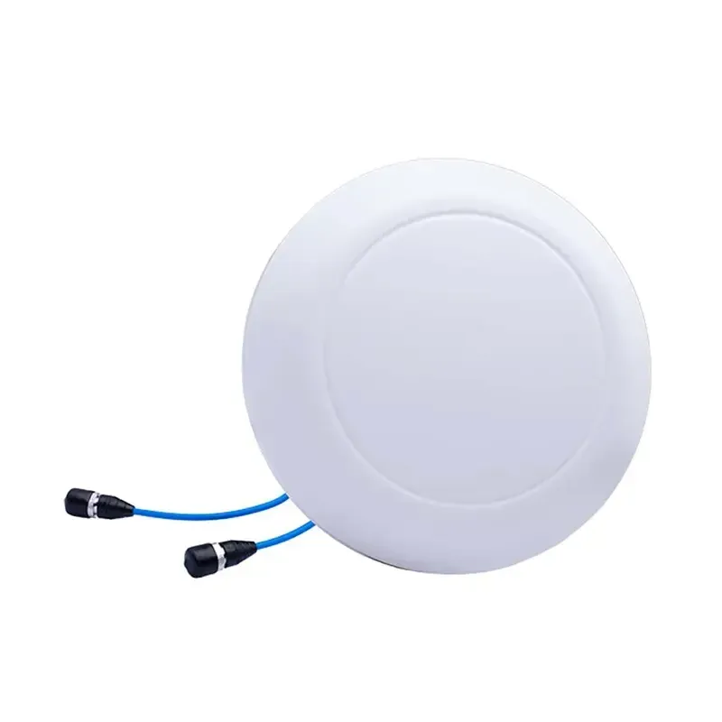 Manufacture 698-2700MHz MIMO Omni Ceiling Antenna -153dBc Low PIM RF Antennas for IBS