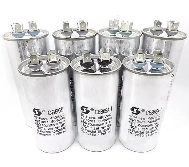 Factory Wholesale CBB65 Capacitor High Quality Motor Starting Capacitor