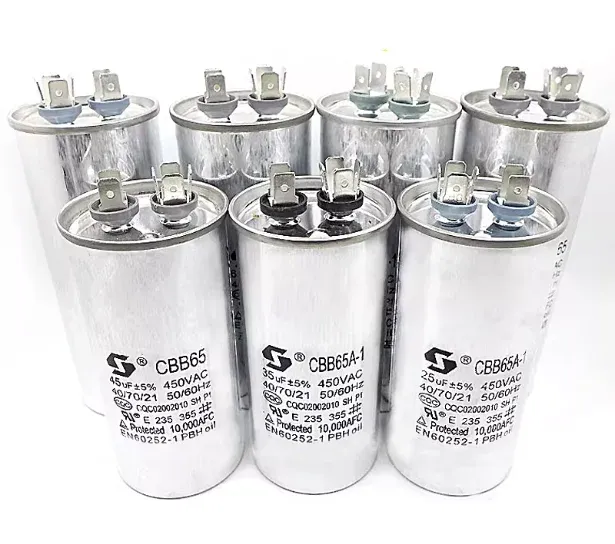 Factory Wholesale CBB65 Capacitor High Quality Motor Starting Capacitor