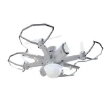 Real-Time Full Image Restoration Quadcopter UAV Full Color Strobe Light Drone DMD V4 for D
