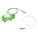PON or CATV 1m Mini Format Fiber Optic Mini Stainless Steel Tube PLC Splitter 1x16with SC/