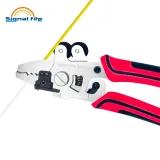 9 in 1 ZSQ-09 Optical Fiber Stripper Low Price Wire Stripper Scissors Miller Pliers Multi-