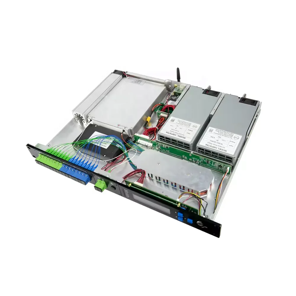 4port 8 port WDM EDFA CATV GPON XGPON Internet optical amplifier for Cable TV-boxintelecom