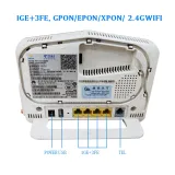 Used Chipsship Echolife HG8145C ONU Modem Fiber Optic Network Hua Wei WiFi Router with FTT