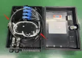 Outdoor Waterproofing 32 Core Fiber Optic Distribution Box PLC Splitter Termination Box Ft