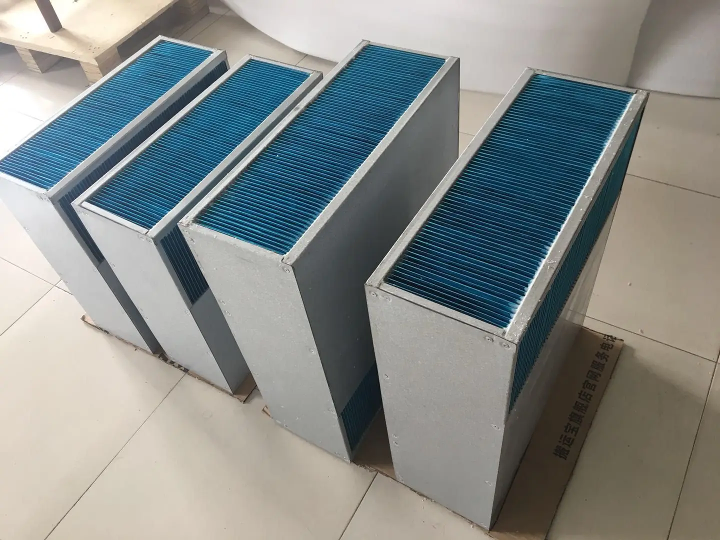 Aluminum Heat Exchanger Core air to air Counter Flow Reverse Flow for Outdoor Cabinet Cooling System-boxintelecom