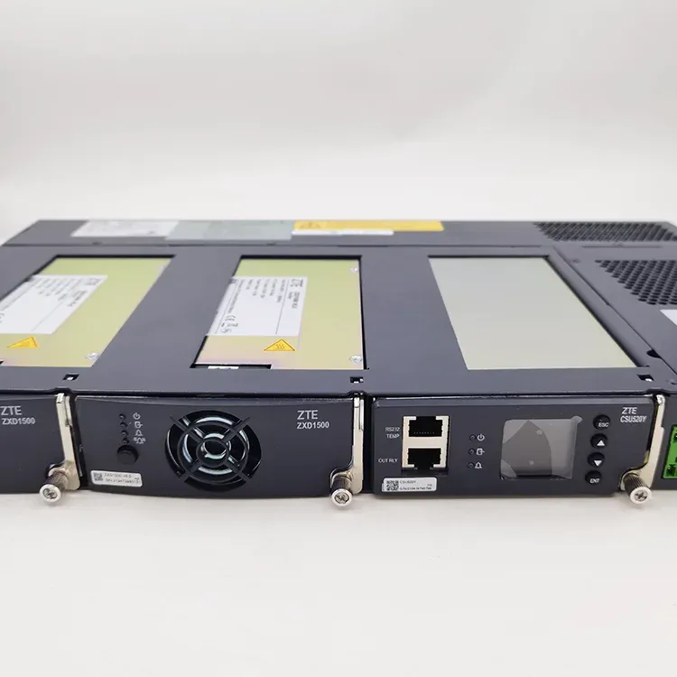 ZXDU48 B600 AC to DC power 1U 19inch output power 3200w with 1 monitoring module CSU50Y 2