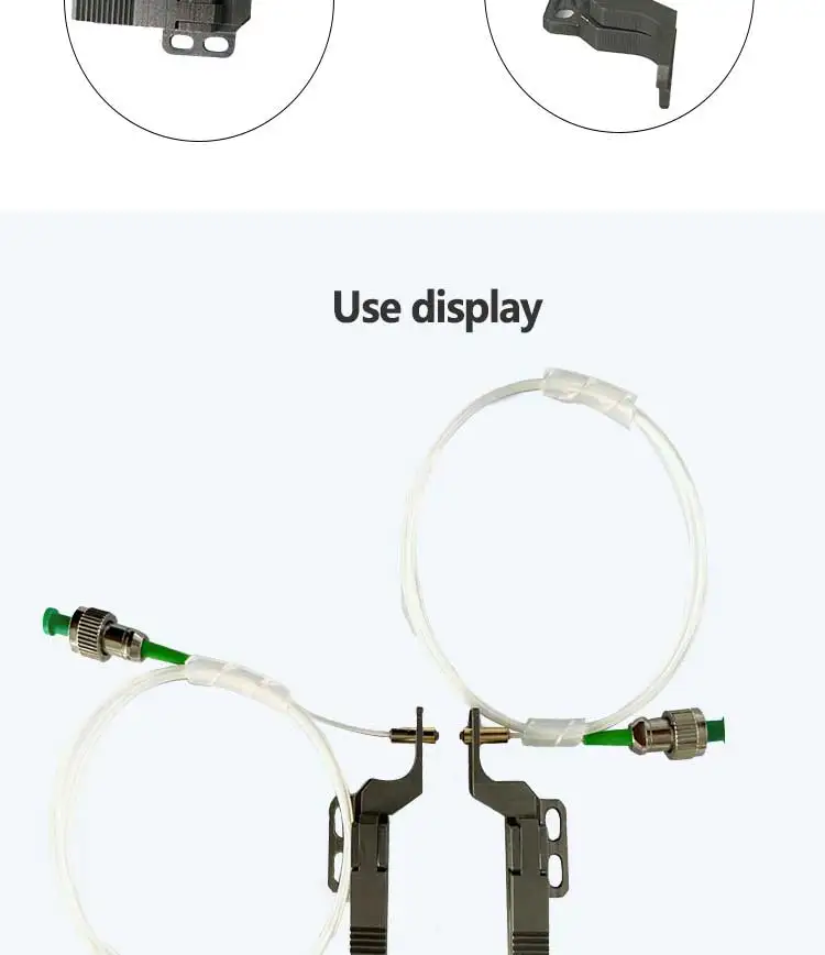 ZG Tech Metal Fiber Collimator Holder Fixture for Fiber Patch Cord Manufacture with 1 Year Warranty