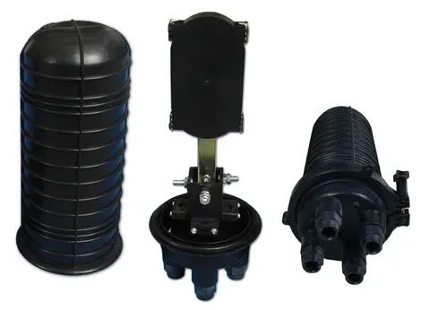 FTTH 4 Cable Ports Optical Distribution Point Closure Mechanical Sealing ODP Fiber Access 