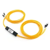 Ftth 2X2 ABS Type 2.0mm Single Mode FC UPC Connector Fiber Optic FBT Coupler Acoplador Fib