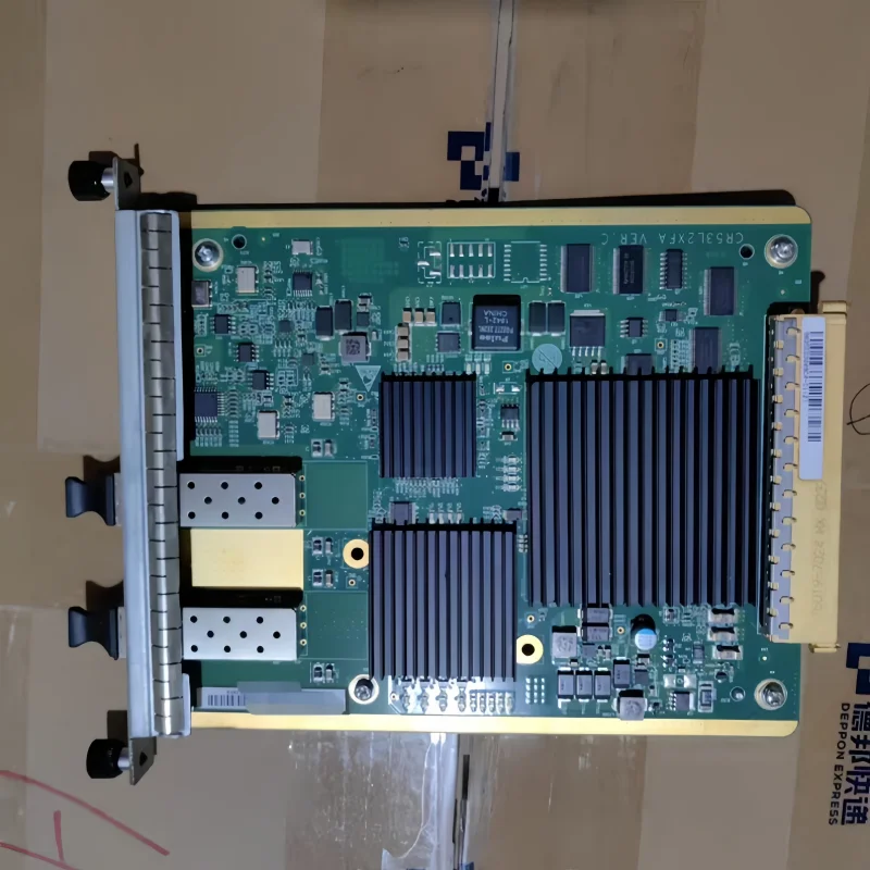 Mikrotik NE40E Series 2-Port 10GBase WAN/LAN-SFP+ Flexible Card CR5D0L2XFA70 ONU Board Enterprise Router Excellent WiFi Green 1-boxintelecom