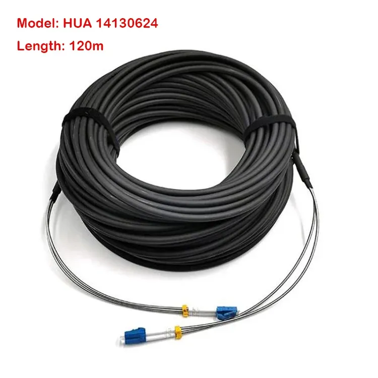 HUA 14130624 Armored Fiber Optic Cable 120m