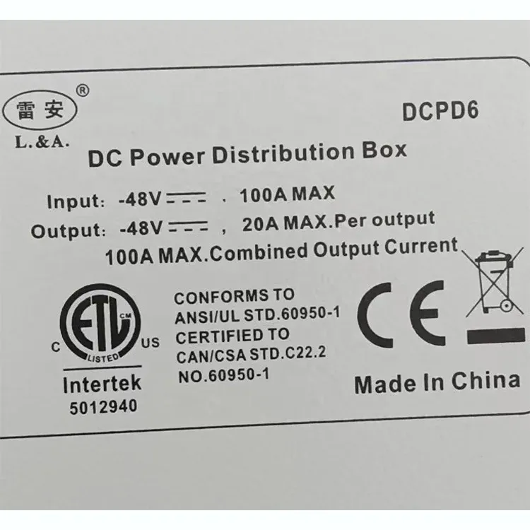 DCPD6 DCPD7 DCPD10B DCPD10D DCPD10C DC Power Distribution Box-boxintelecom