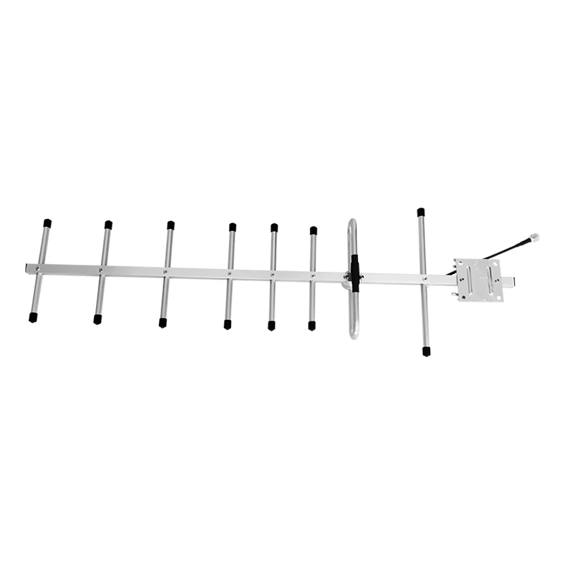 Hot Sale Wide Frequency High Gain 618MHz 12DBi UHF VHF Yagi Antenna with N-Female for DAS IBS