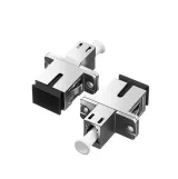 Telecom Grade LC-SC Fiber Optic Coupler Adapter Flange Connector LC to SC Hybrid Fiber Ada