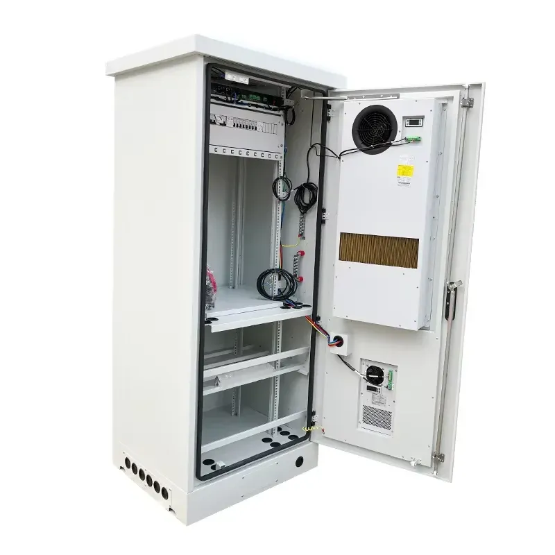 RH Smart City Outdoor Communication Cabinet 200A 240V IP55 Temperature Controlled Power Distribution Equipment 6 Sockets-boxintelecom