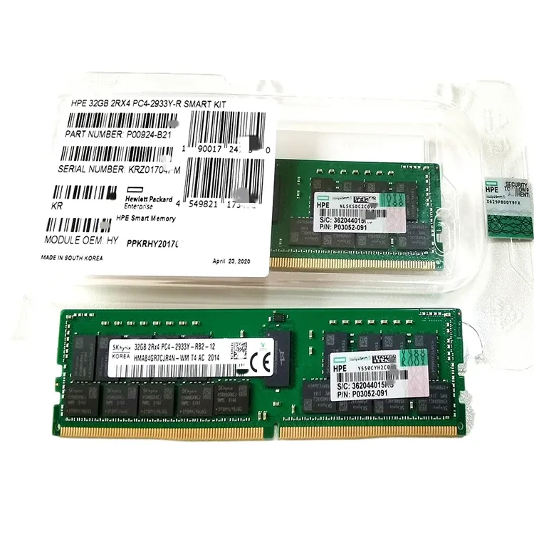 RAM HPE 16GB DDR4 726719-B21 DDR4-2133P RECC 752369-081 G9 Server Bulk Ram Memory