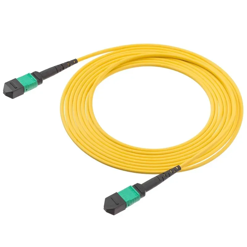 High-Performance MPO/MTP Patch Cord 8 Core OS2 Singlemode G657A1 Fiber LSZH Low Loss IL0.3