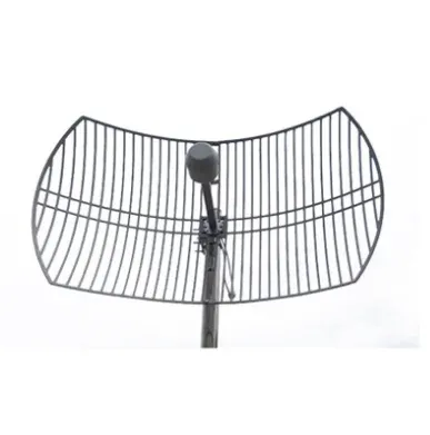 High Gain  20dBi 1300-1500MHz MIMO Parabolic Grid Antenna with N Female for 1.5G System Po