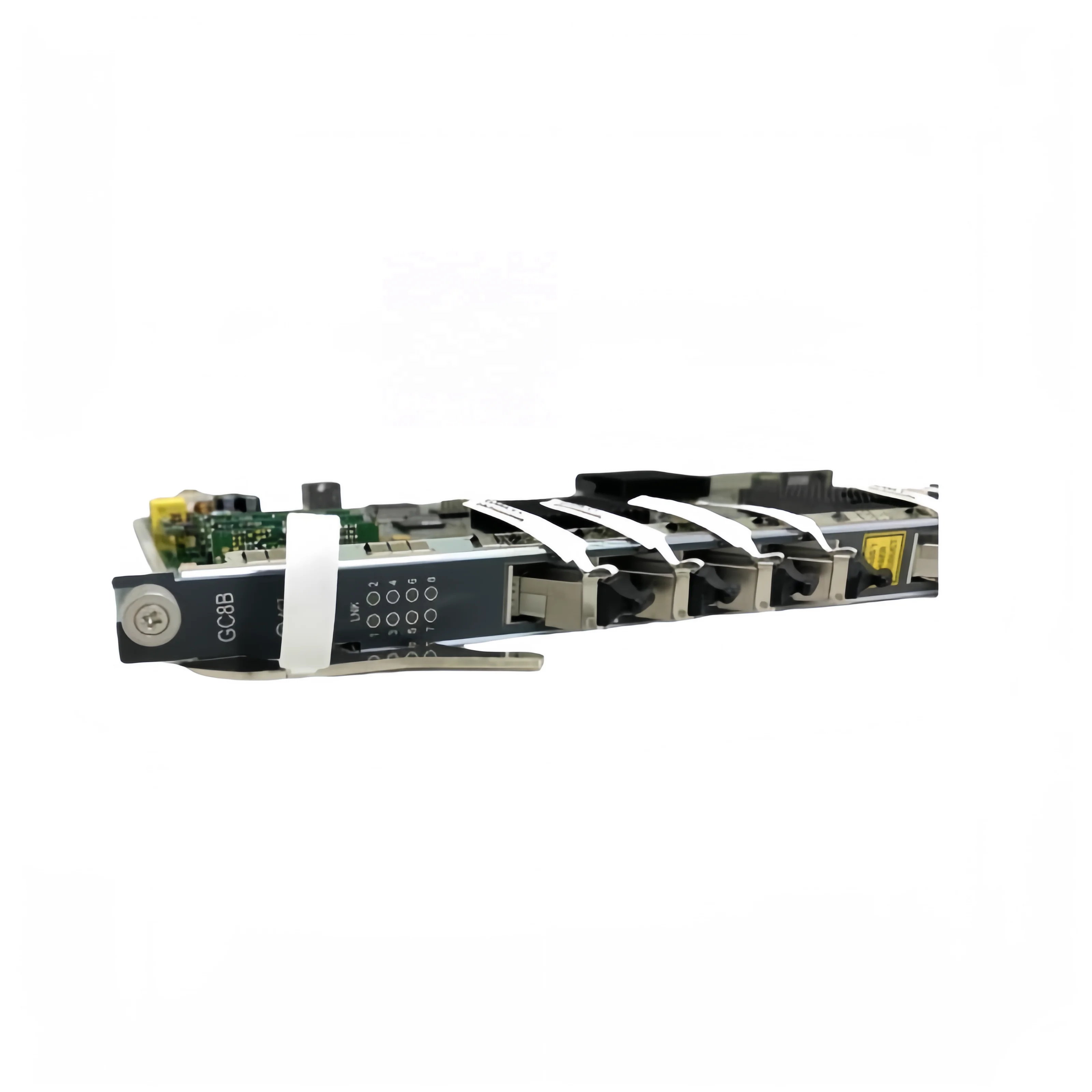 Gc8b 8 Ports EPON GPON Board B+ C+ C++ 1GE SFP Modules for AN5516-01/04/06 OLT SC/PC Interface Green Color-boxintelecom
