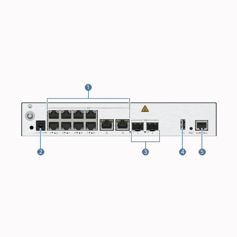 HW AirEngine 9700-S 02354KMV wifi access point 10*GE ports, 2*10GE SFP+ ports WLAN Access
