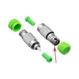 Optical FC/APC Fiber Optic Attenuator 0-30dB Fixed Attenuator with Flange Head Male Female
