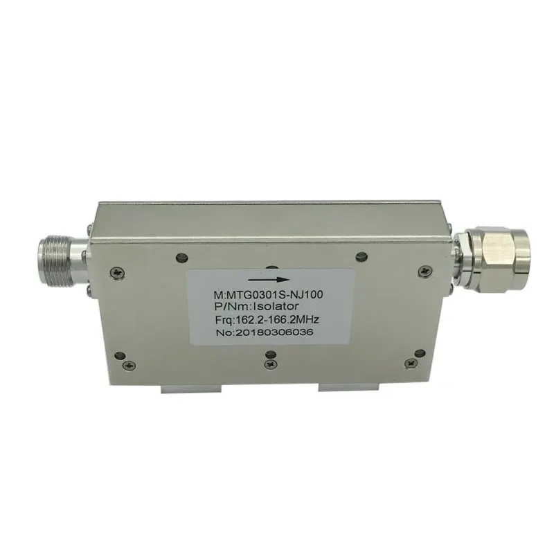 VHF Coaxial Isolator 162.2-166.2MHz,NF-NM