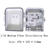 16/24/32 Core Fiber Optic Distribution Box, Indoor/Outdoor Optical Fiber Junction Box for 