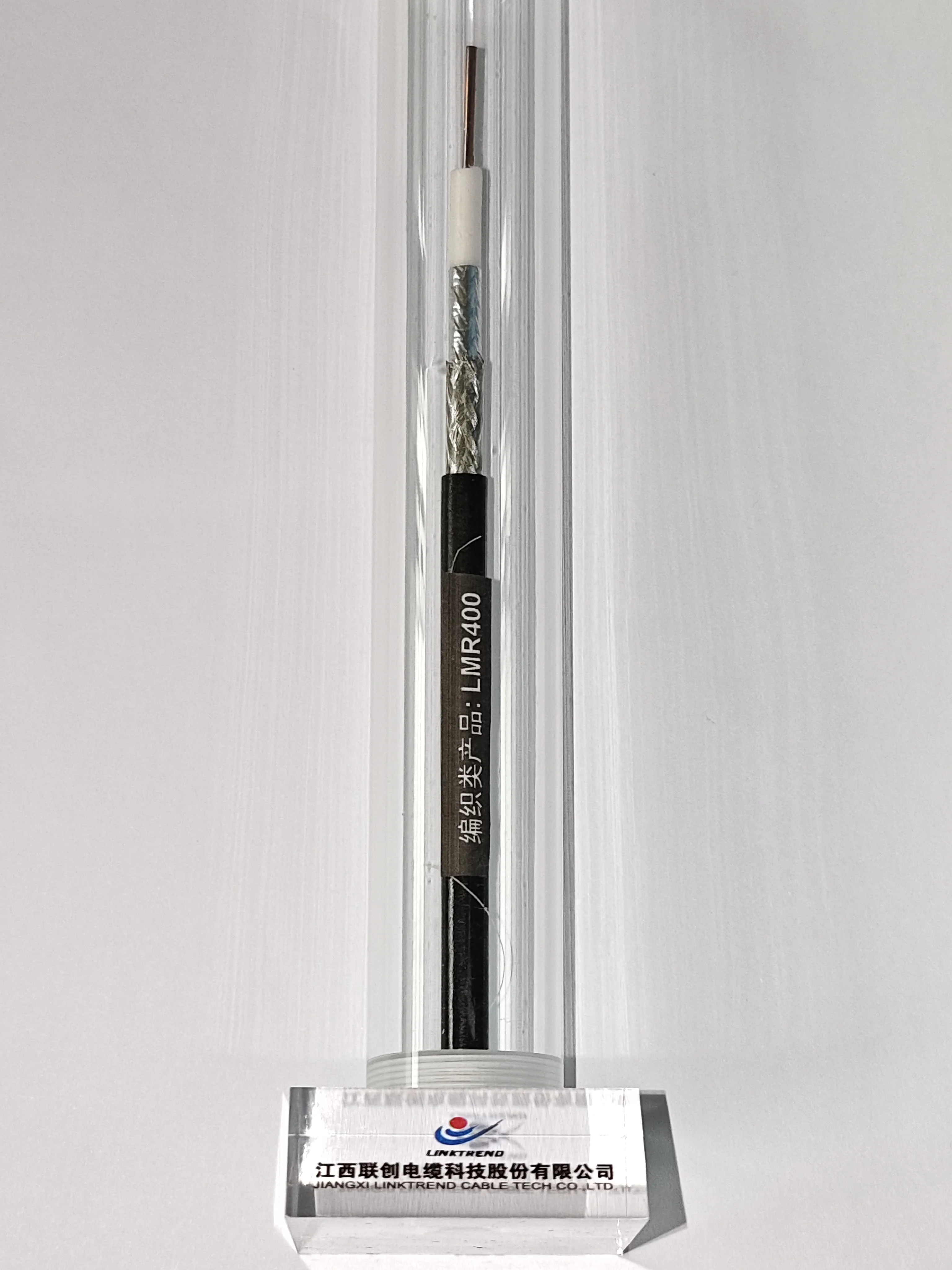 Braided  Coaxial  Cable  Factory Direct  RLFC-400  Aluminum Alloy Wire Shield LMR400 Coaxial Cable-boxintelecom