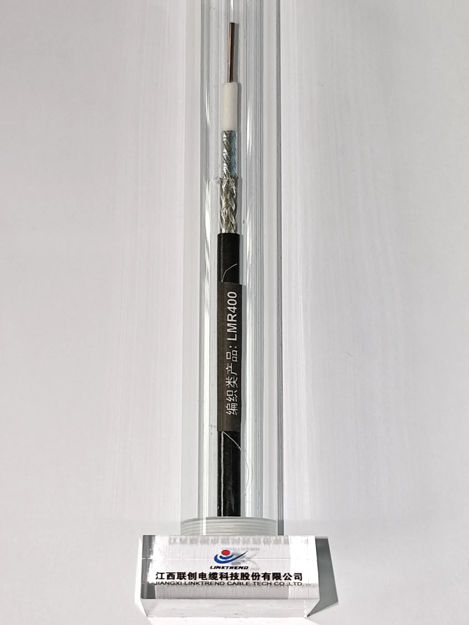 Braided  Coaxial  Cable  Factory Direct  RLFC-400  Aluminum Alloy Wire Shield LMR400 Coaxial Cable-boxintelecom