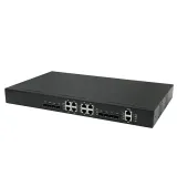 Fiber Optic Equipment OLT EPON Triple Play FTTB FTTH 1U 4 Port EPON OLT