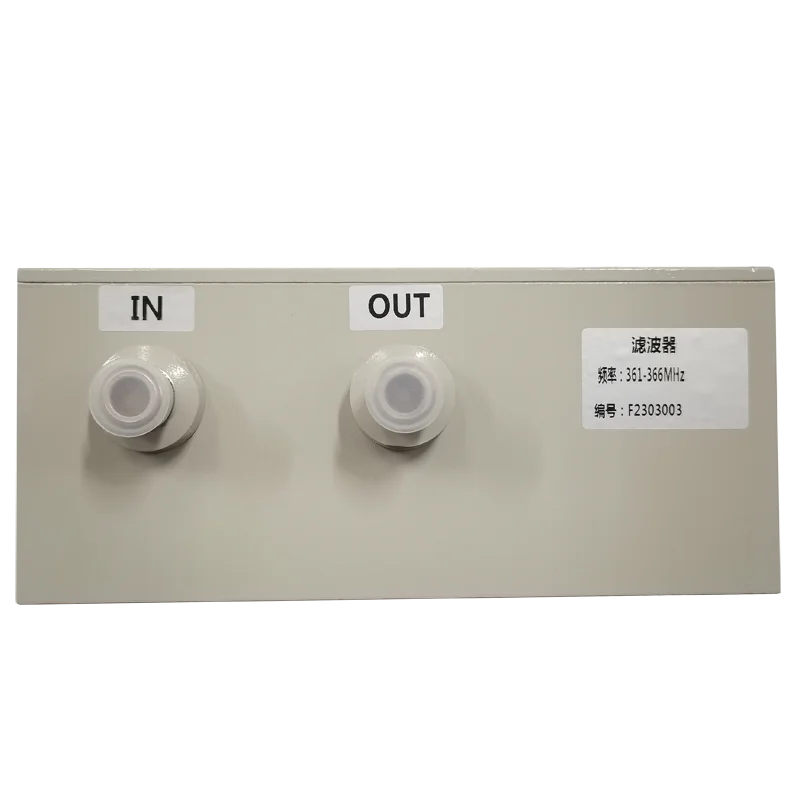 Hot Sale Power 300W RF Filter UHF RF TX 361-366MHz Filter with N Female Connector
