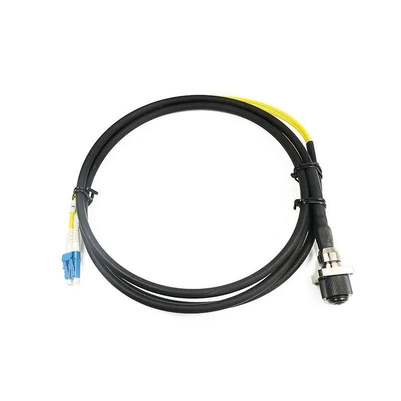 FTTA Waterproof Armored Fiber Optic Patch Cord AARC Outdoor Wireless Lan Cable Assemblies 