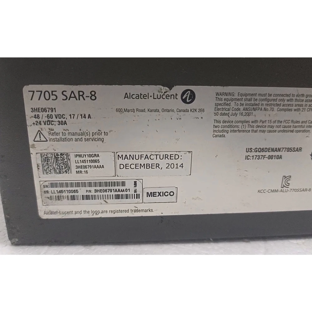 Factory 7705 SAR-8 3HE06791 3HE06791AA Transmit Communication Equipment Part-boxintelecom