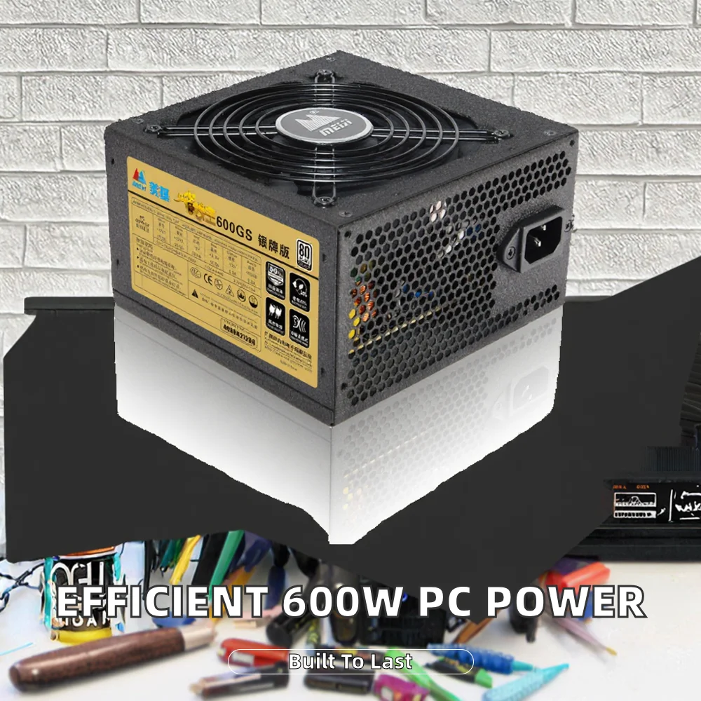 Quality High Efficiency Desktop Computer Power Supply 501W-600W ATX 80Plus Bronze PSU-boxintelecom