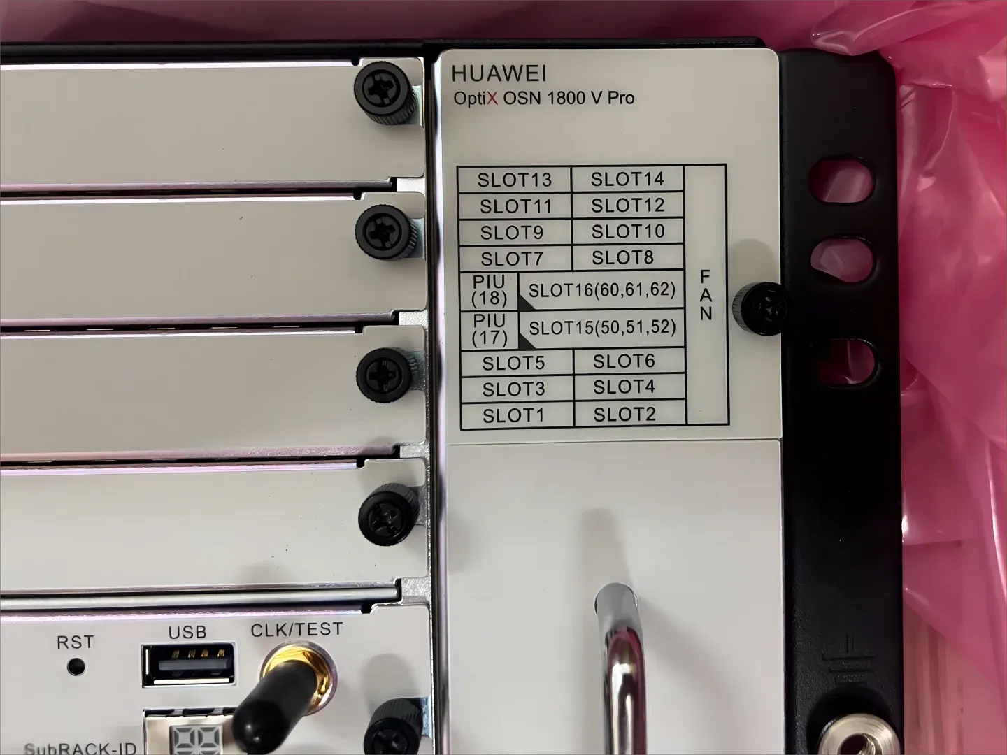 Wavelength Division Device OptiX OSN 1800 V Chassis OptiX OSN 1800 V Pro Chassis