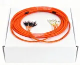 2,4,6, 8,12 Core Multi-Mode Fiber Optic Patch Cable ST-LC to LC/SC/FC Connectors, Bundle F