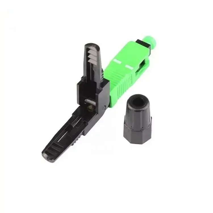Sc/APC Fiber Optic Quick Fast Connector for FTTH Drop Cable-boxintelecom