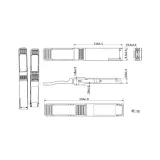 IL-QSFP56-200G-SR4 QSFP56 200Gb/s SR4 100m Compatible Optical Transceiver Module OEM Avail